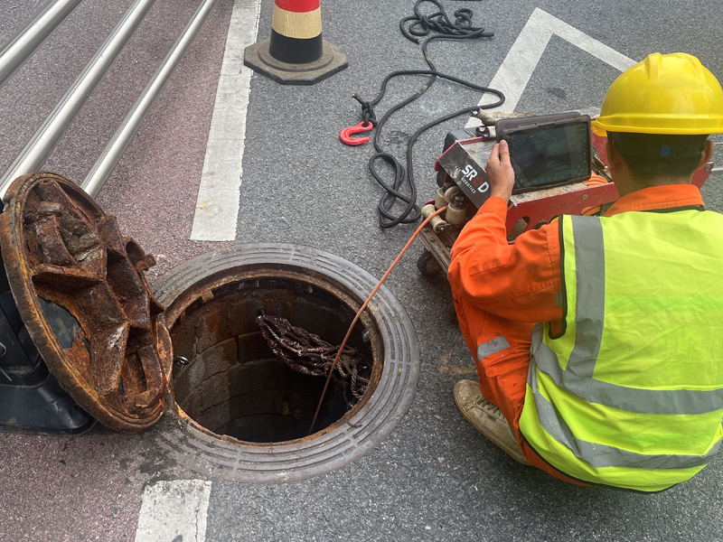 幕府山市政管道内窥检测