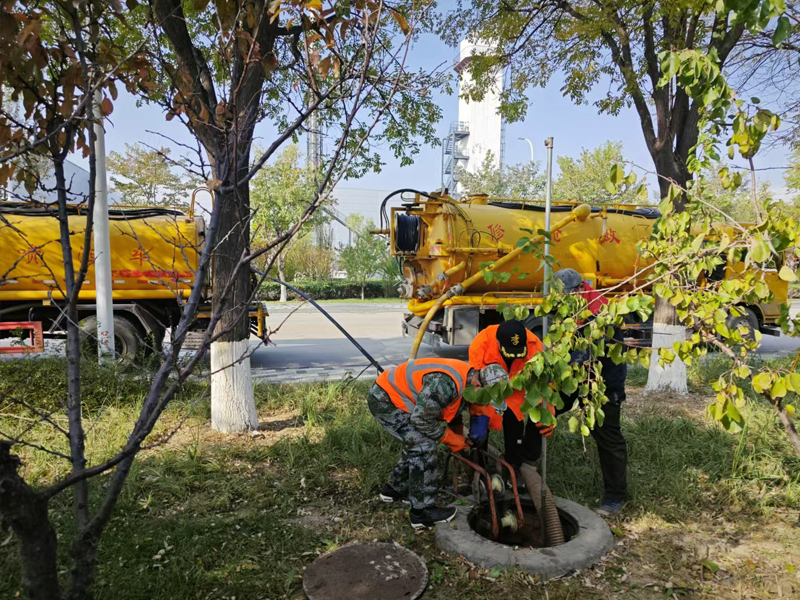 幕府山厂区管道清洗